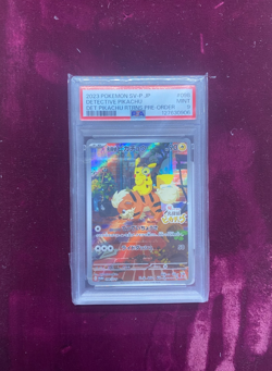 PSA 9 Detective Pikachu - 098/SV-P Promotional Cards Holo (Japanese) - Image 2
