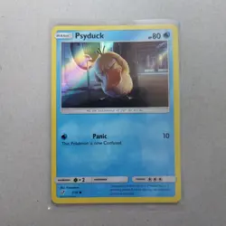 Psyduck 7/18 Detective Pikachu Set Holo Common Pokemon Card TCG - Image 1