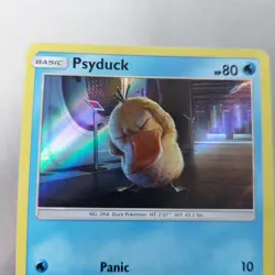 Psyduck 7/18 Detective Pikachu Set Holo Common Pokemon Card TCG - Image 3