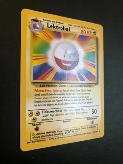 Pokemon [GERMAN] Electrode 21/102 Base Card Set 1999 NM - Image 2