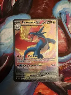 Salamence ex 187/159 Sv09: Journey Together Special Illustration Rare Card NM - Image 1