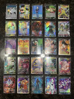 PRERELEASE STAMPED Foil Lot of 25 Dragon Ball Super Card Game | LP - Image 1