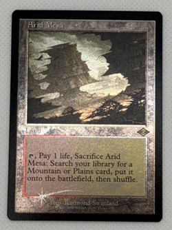 Arid Mesa (Retro Frame) (Foil Etched) Modern Horizons 2 Foil (Near Mint) - Image 1