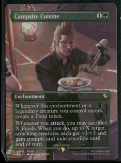 2025 Magic The Gathering Final Fantasy Campsite Cuisine Normal Commander - Image 1