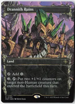 Drannith Ruins (Showcase) Foil R March of the Machine: The Aftermath 100 NM - Image 1