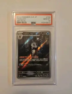 2024 POKEMON TWM EN-TWILIGHT MASQUERADE ILLUSTRATION RARE #174 FROSLASS PSA 10 - Image 1