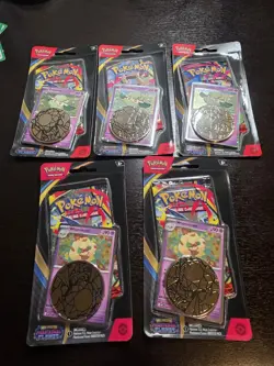 (Lot Of 5) Pokemon TCG | Phantasmal Flames Single Pack Checklane Blister - Image 1