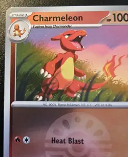 Charmeleon 021/217 Friend Ball Holo Uncommon Ascended Heroes Pokemon TCG - Image 2