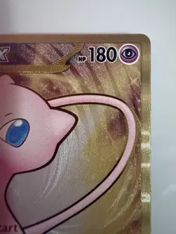 Mew Ex 205/165 Ultra Premium Gold Metal Promo English 2023 Pokemon SV 151 NM - Image 3