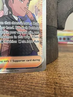 Pokemon Paldean Student 231/091 SV: Paldean Fates Holo English Card Full Art - Image 5