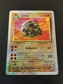 Pokemon Card - Golem 24/110 Legendary Collection Reverse Holo - Image 1