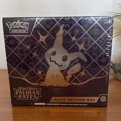 Pokemon Scarlet & Violet Paldean Fates Elite Trainer Box NEW, SEALED ENGLISH - Image 1