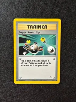 SUPER SCOOP UP 78/111 NEO GENESIS CARTA POKEMON ENG - Image 1