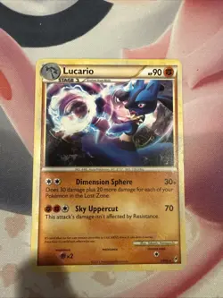 Pokemon TCG Lucario Call of Legends 14/95 Regular Rare Non-holo Near Mint - Image 1