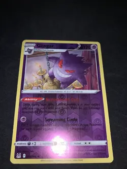 Pokemon TCG Gengar 066/196 SWSH11: Lost Origin Reverse Holofoil Rare Near Mint - Image 3