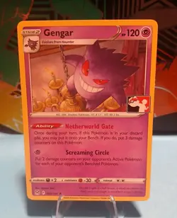 Gengar 066 Prize Pack Series 3 Pokemon Play! Stamp Promo 2023 LP Condition - Image 1