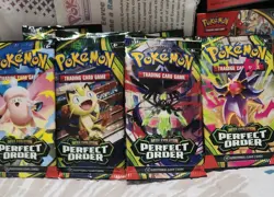 Pokemon Perfect Order Booster Packs X 10 - New Factory Sealed (lot of 10) - Image 2