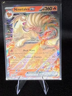 Ninetales ex 038/165 Scarlet & Violet 151 Double Rare Holo Pokemon TCG 2023 NM - Image 1