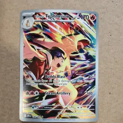 Pokemon TCG Ethan's Typhlosion Sv10 Destined Rivals Rare Holo 190/182 170 HP - Image 1
