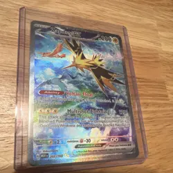 Pokemon TCG Zapdos ex 202/165 Scarlet & Violet 151 Holo Special Illustration EX - Image 1