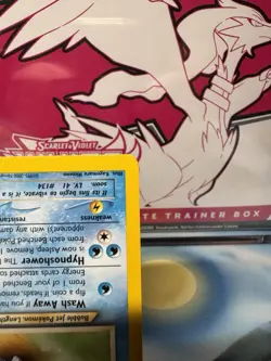 Pokemon Light Vaporeon Neo Destiny Regular 80HP Stage 1 52/105 Uncommon - Image 5