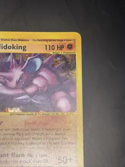 Nidoking Holo Rare H18/H32 Aquapolis 2002 Pokemon LP - Image 4
