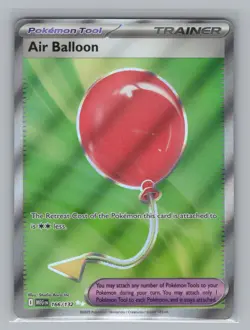 Air Balloon Holo 166/132 ME01: Mega Evolution Pokemon TCG NM Ultra Rare - Image 1