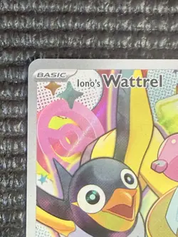 Ionos Wattrel 231/217 English Raw Pokemon Illustration Rare Near Mint - Image 5