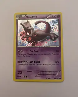 Pokemon TCG: Evolutions Mewtwo Holo Rare XY101 Black Star Promo {BRAND NEW/MINT} - Image 1