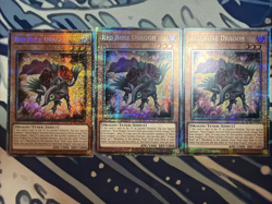 Yugioh Red Rose Dragon Starlight Rare MP25-EN037 x3 Near Mint - Image 1