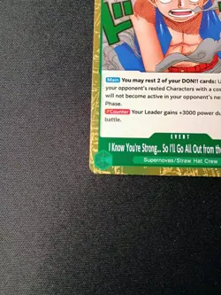 I Know You're Strong... So I'll Go All Out From The Very Start OP13-040 R (Foil) - Image 2