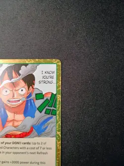 I Know You're Strong... So I'll Go All Out From The Very Start OP13-040 R (Foil) - Image 4