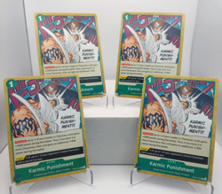 Karmic Punishment Playset - OP07-035 x4 - 500 Years in the Future One Piece TCG - Image 1