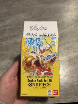 One Piece Adventure On Kami's Island Double Pack Set 10 OP-15 (fast ship) - Image 1