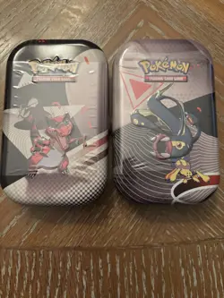Pokemon TCG Black Bolt & White Flare Unova Mini Tins (Lot of 2) - Image 1