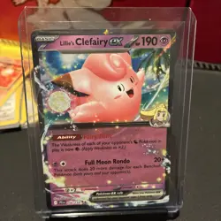 2025 Pokemon SV Journey Together JTG EN Lillie's Clefairy ex Double Rare 056/159 - Image 5