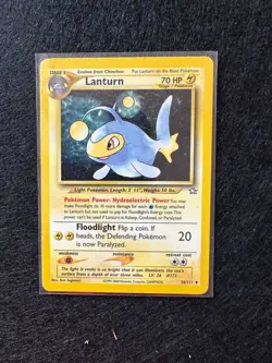 LANTURN 38/111 NEO GENESIS CARTA POKEMON ENG - Image 1