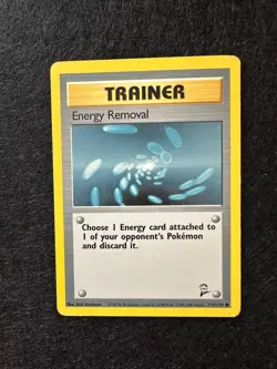 ENERGY REMOVAL 119/130 SET BASE 2 CARTA POKEMON ENG - Image 1