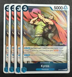 One Piece Kyros OP15-042 Foil Playset (x4) Adventure on Kami's Island - Image 1