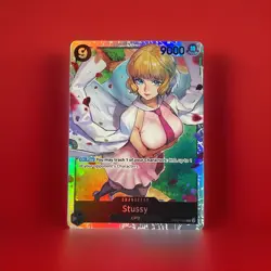 One Piece - Stussy (Super Rare Foil) (OP07-085) 500 Years in the Future NM-MT - Image 1