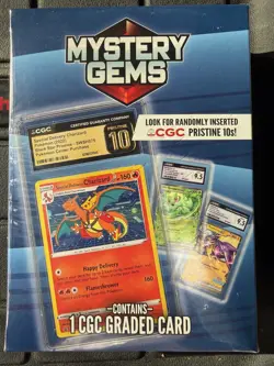 Pokemon TCG: Limited Edition Mystery Gems (1 CGC Graded Card) - Image 1