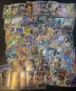 Japanese Pokemon Cards lot of 75+ AR,SR,CHR All NM - Image 1