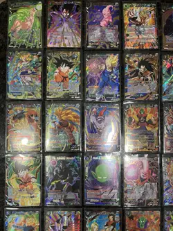 SUPER RARE Foil Lot of 60 Dragon Ball Super Card Game LP - Image 2