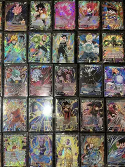 SUPER RARE Foil Lot of 60 Dragon Ball Super Card Game LP - Image 3