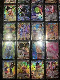 SUPER RARE Foil Lot of 60 Dragon Ball Super Card Game LP - Image 4