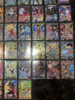 SUPER RARE Foil Lot of 60 Dragon Ball Super Card Game LP - Image 5