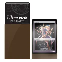 60 Ultra Pro Matte Brown Small Deck Protector Card Sleeves New Yugioh Vanguard - Image 2