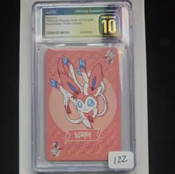 2019 Pokemon KOR Playing Cards Point Salad Eevee Edition Sylveon CGC 10 PRISTINE - Image 1