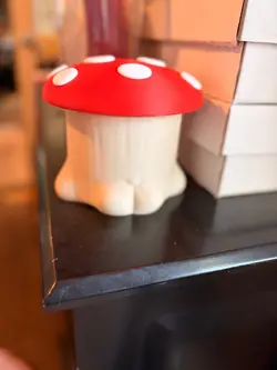 MTG Commander Deck Box 3D Printed, Holds 100 Sleeved Cards Mushroom With Storage - Image 4