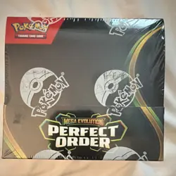 Pokemon Mega Evolution Perfect Order Booster Box Trading Card Game Sealed - Image 1